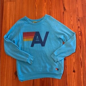 Blue AV Logo Sweatshirt